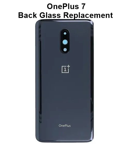 Oneplus 7 Back Glass Battery Cover Rear Door Housing Case, Back Panel for Oneplus 7
