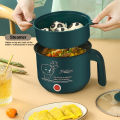 hotplate - hotpot Multi-function 1.3L Mini Rice Cooker Portable Electric Cooker - Egg Steamer and Electric Stove - Noodle Pot Electric Kettle - Stainless Steel Mini Cooker - Electric Cooker Pan - Double Layer Pan For Kitchen Hotpot - Hot plate. 