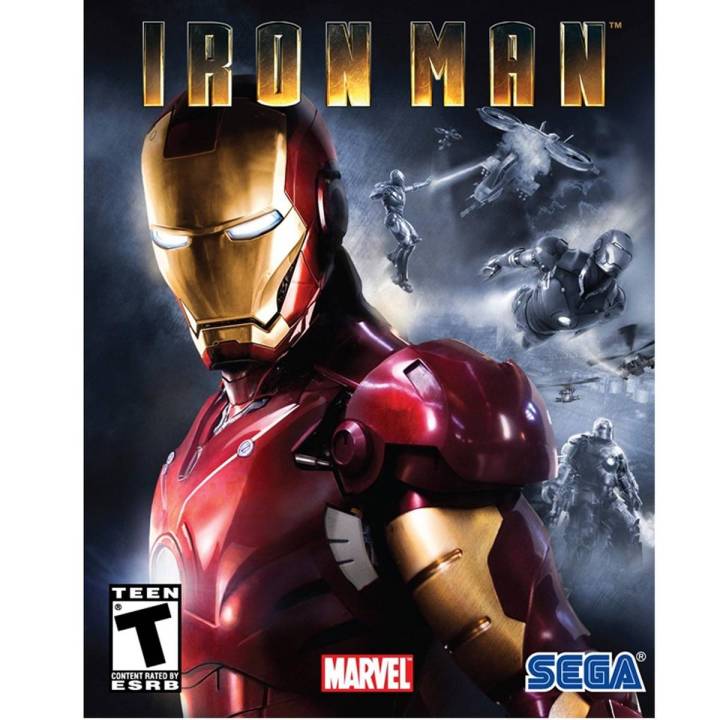 The Iron Man Full PC Game - DVD