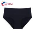 Seamless Thongs Comfortable Seamless Women's Sports Panties Moisture-wicking Mid Waist Underwear for Active Ladies Soft Breathable Elastic Briefs Ice Silk Panties. 