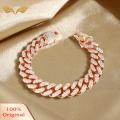 Super Charm Bracelet Fine Workmanship Cuban Link Chain Men Bracelet. 