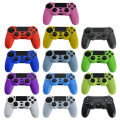 Soft Silicone Protective Control Cover For Playstation 4 Controller Skin PS4 Gamepad Case With Joystick Grip Caps BYJ. 