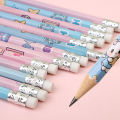 12Pcs/Set Cute Cartoon HB Standard Wooden Pencil Kawaii Capybara Student Stationery Writing Drawing Pencils School Office Supply. 