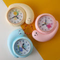 Children's Cute Alarm Clock Creative Cartoon Snail Small Bedroom Home Wall Decor Hanging Table Clock. 