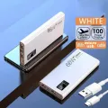 Teal™ 66W Fast Charge PD Power Bank 20000mAh Portable Fast Charging Powerbank With Digital Display, Compatible with All Phones. 