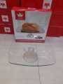 Imperial Clear Glass Cake Stand 8'',10",12''- Square,Round - Material : Glass. 