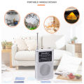 Baoer KK928 Small Pocket AM/FM Radio, Portable Transistor Pocket Radio With Best Reception Digital Tuning-Compact Personal Walkman Player With Built In Speaker. 