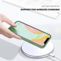 Jizetin for Infinix Smart 6 HD Back Cover Naruto Logo Multicolor Liquid Silicone Square Phone Cases. 