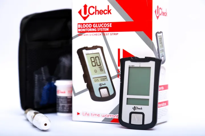 Ucheck Blood Glucose Test Meter Kit - Glucometer with 10 Free Test ...