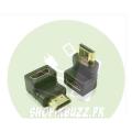 HDMI adapter 90 degree right angle L type bottom HDMI Male to Female Converter Adapter HDMI M/F L Shaped Right Angle 90 Degree Elbow Video Adapter Connector| Shopikbuzz. 