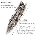 Fashion Dragon Ring Design Long Rings for Men Finger Jewelry Punk Alloy Silver Color Big Ring 2020 Trendy Jewellery Accessories. 