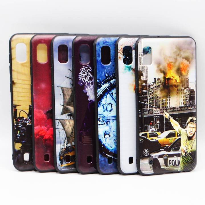 Samsung A10 Back Cover Multicolour 3D Design Case For Galaxy
