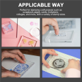 5Pc Clear Stamp Acrylic Block Set for Transparent Acrylic Stamp Pad. 
