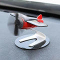 Mini Car Airplane Model Air Freshener Solar Panel With Solid Fragrant Car Perfume Aroma Diffuser Ornament Auto Decor Accessories Mushen. 