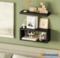 Wall mounted Box shelf Rectangular Shape Book Shelves Wall hanging shelves Wall decoration shelf Decorative Shelves Storage shelf Book shelf Pack of 1. 