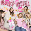 15 Pcs Baby Announcement Mega Balloons Pack For Party Decoration Its A Boy & Its A Girl Gender Reveal Balloon Set For Party Decor Baby Boy & Girl Foil Feeder & Feet Balloons With Solid Confetti Latex Balloons Letter Foil Ballon For Baby Shower & Born Day. 