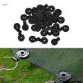 Shade Cloth Clips Shade Net Clips Awning Clamp, Fix Clamp, Installation Hook Fixing Clips, Shading Net Fixed Clips for Fixing Tarps Greenhouse. 