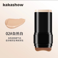 KakaShow 2 In 1 Waterproof Foundation Makeup Stick With Built-In Brush. 