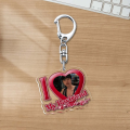I Love My Boyfriend Girlfriend Keychain for Women Accessories Bf Gf Key Chain Ring Keychains Custom Jewelry Couple Lovers Gifts. 