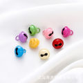 DIY Ornament Accessories 14mm Candy Color Bell Pet Bell Keychain Pendant Color Spray Painted Christmas Bell. 
