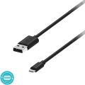 Motorola Turbo Power Data Charging Cable USB-A to USB-C Black. 