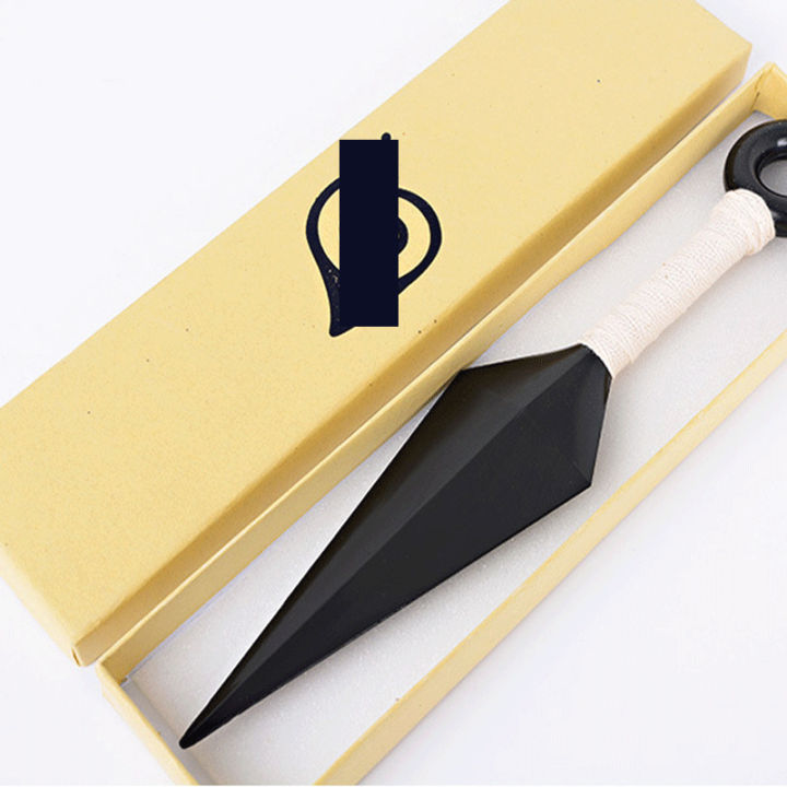Cross-border anime peripheral ninja Naruto darts small kuno boxed shuriken four generations of plastic kunai