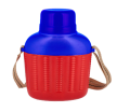 Cool Time Kids Plastic 800ML School Water Cooler Thermos With Straw. 