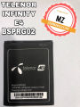 TELENOR INFINITY E4 / BSPRG02 BATTERY INFINITY E4 BATTERY WITH 2500MAH CAPACITY BRAND NEW ORIGINAL BATTERY FOR TELENOR INFINITY BSPRG02 E4 BATTERY. 