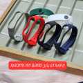 Silicone Strap For Xiaomie Mi Band 3 4 Wristband Mi Band Bracelet Replacement Sport Watchband For Miband 3 4. 