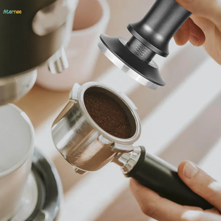 Stainless%20Steel%20Coffee%20Tamper%20Spring%20Loaded%20Tamper%20Leveler%20Coffee%20Bean%20Press%20Portable%20Espresso%20Hand%20Tamper%20for%20Portafilter%20Espresso%20Machines%20,%2058mm%20-%20Image%206
