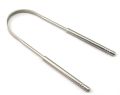 Stainless Steel Tongue Cleaner scraper  Tongue Scraper Bad Breath Treatment Stainless Steel Tongue Scrapers for Oral Care Easy to Use Tongue Cleaner. 