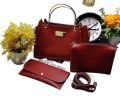 River island collection Elegant 3-Piece Women's Handbag Set: Luxurious PU Leather/Leather Blend. 