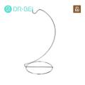 Iron Hanging Rack Spiral Design Glass Ball Holder for Home Garden Decor Stable Iron Base Stand for Air Plant Terrarium Witch Ball Wedding Office Decoration Decorative Item Showcase Stand. 