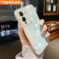 YIWESAN For Infinix Note 12 G96 Case Candy Color Luxury Plating Back Cover Side Edge Square Casing Full Lens Camera Protection Shockproof Soft Phone Cases. 