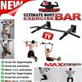 Ultimate Body Press Wall mounted Pull up Bar/ Chin Up Bar - 3 Grips. 