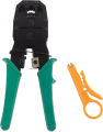 Kaiping RJ45 3 in 1 Network LAN Ethernet Cable Crimping Crimper Cutter Multifunctional Networking Tool Set Repair Kit Portable Crimper. 