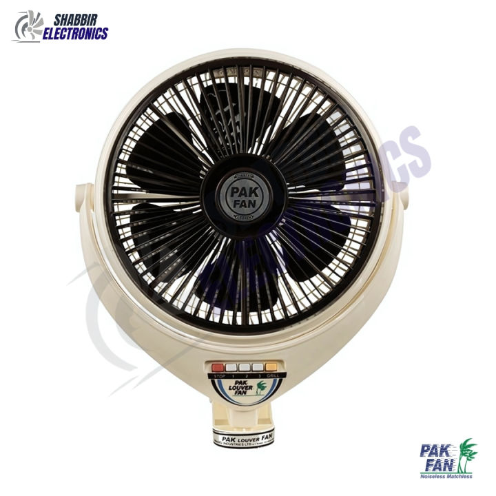 Pak Fans Louver Bracket / Wall Fan / grill bracket fans - Copper Winding - 14 inches for office room bed room