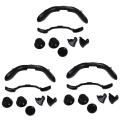 for Xbox 360 Controller-3 x Replacement buttons kit-black. 