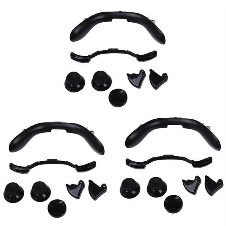 for Xbox 360 Controller-3 x Replacement buttons kit-black