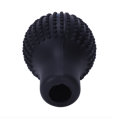 Silicone Car Gear Cover Round Non-Slip Gear Cover knob Black Color. 
