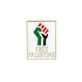 【They all say it looks good】 Free Palestine Flag Brooch National Flag Metal Badge Clothing Accessories Badge. 