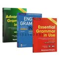 3 Books Cambridge Essential Advanced English Grammar in Use Collection Learning Textbook Workbook. 