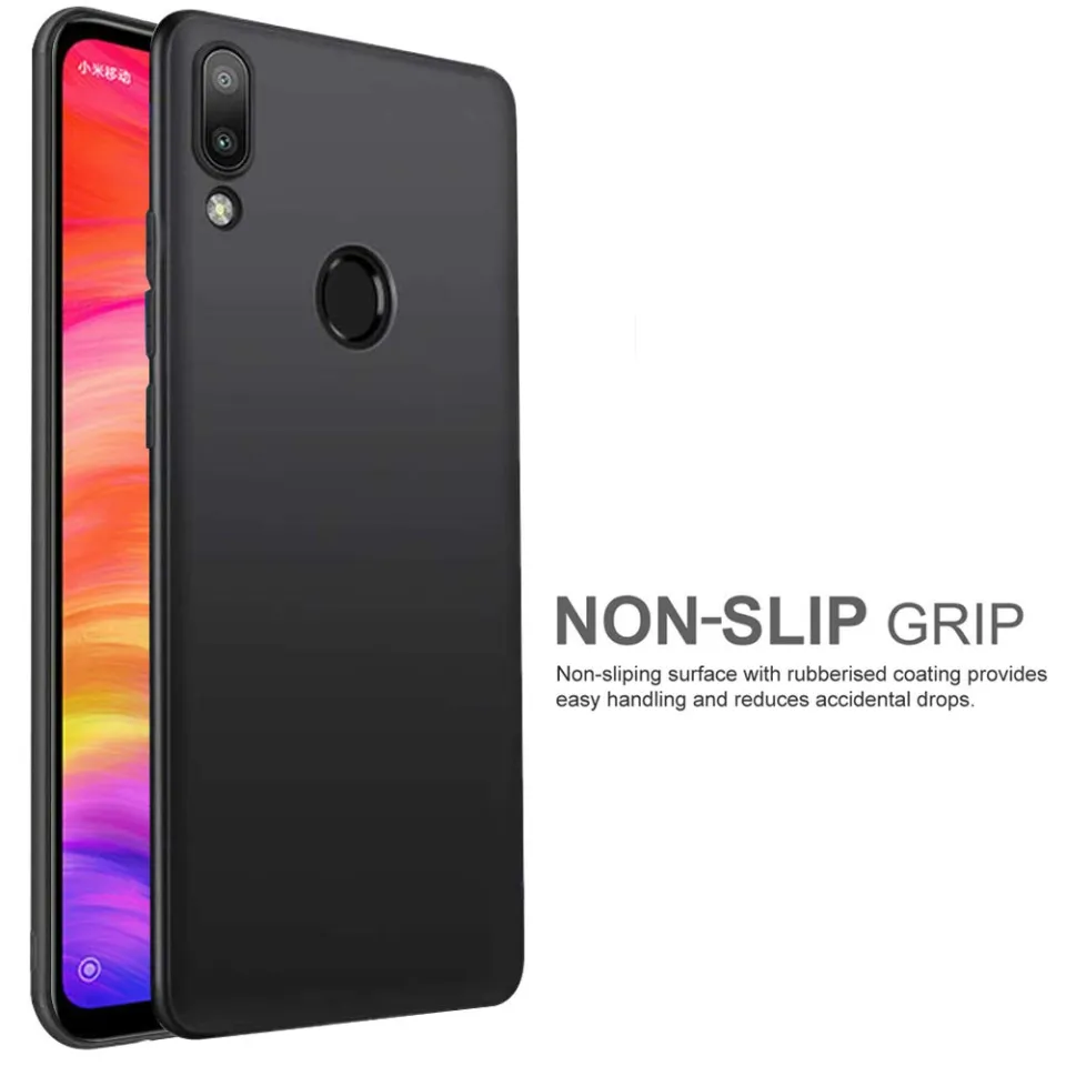 Yoedge Cover Per Xiaomi Redmi Note 7/7 Pro - 2 Pezzi, Morbida TPU, Disegno Arcobaleno, Ultra Sottile