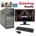 9010 OptiPlex Tower Gaming PC Intel Core i5 3rd Gen 1TB Hard Drive 16GB Ram 19 inch LED Screen 2GB graphic Card GTA 5 & PUBG or Call Of Duty Games Installed (custom pc). 