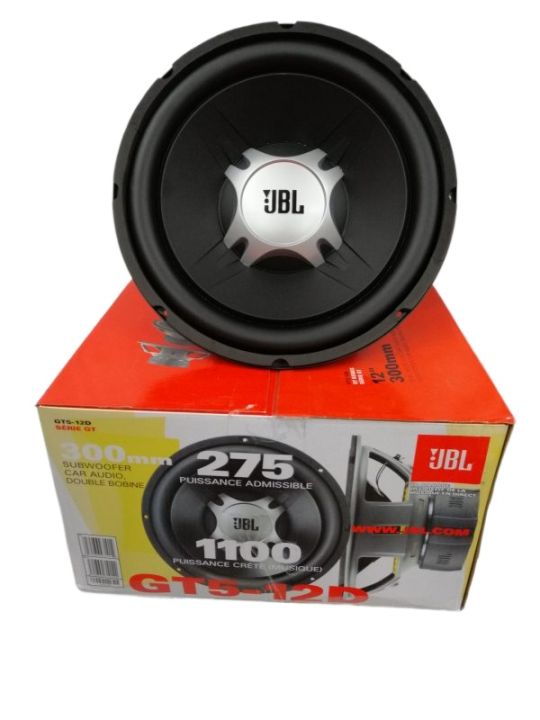 JBL GT5-12D Premium 12 inches sub woofer boombastic bass full size heavy bass