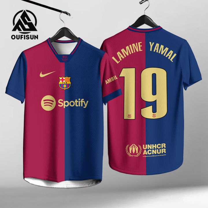 Original Lamine Yamal T-Shirt Barcelona FC - Available | Daraz.pk