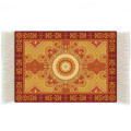 Rubber Persian Carpet Coaster Rubber Base Woven Mouse Pad Desk Mat for Office Use Home Decor Computer Users Desk Protection. 