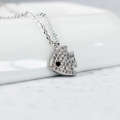 Korean version of light luxury best friend, cute diamond studded fish collarbone chain, trendy temperament, creative small fresh animal pendant for women. 