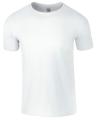White Plain T-Shirt Soft Cotton T Shirt. 