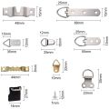 140 Pcs Photo Frame Hanging Hooks Kit, 9 Models Picture Hanger Hooks with Screws for Office Family Photo Picture Painting Hanging Assorted Types. 